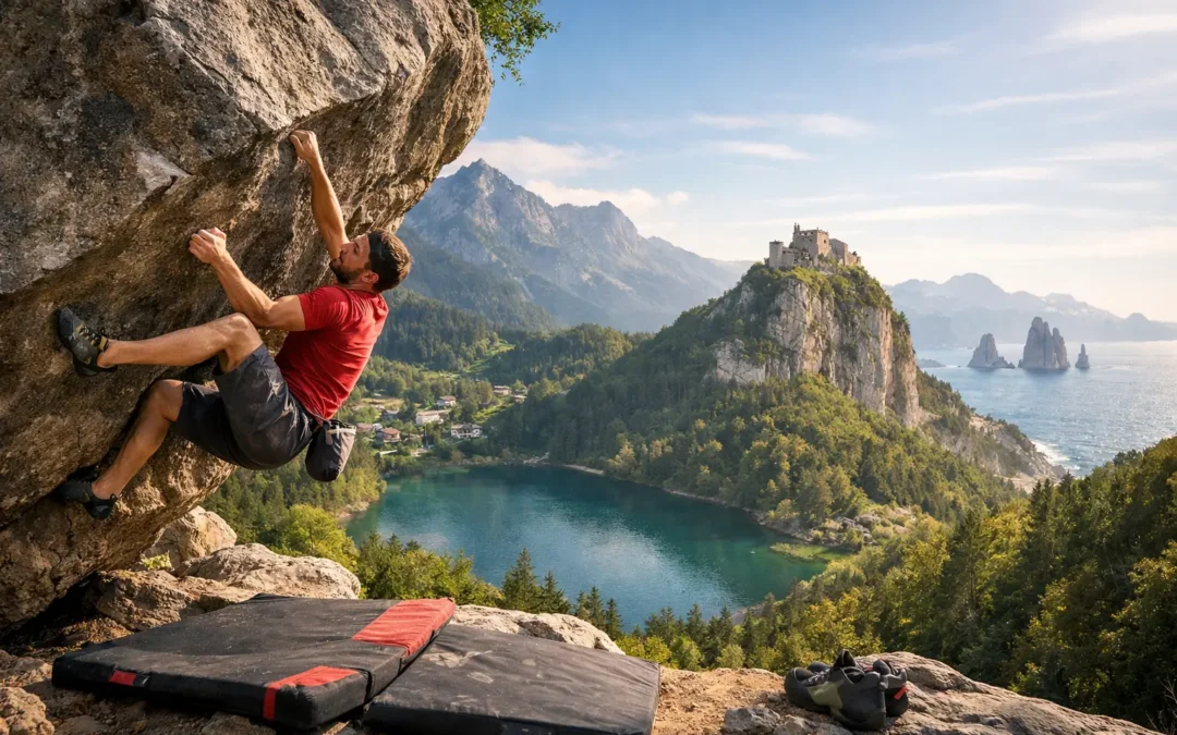 Boulder Urlaub Europa: Die besten Reviere