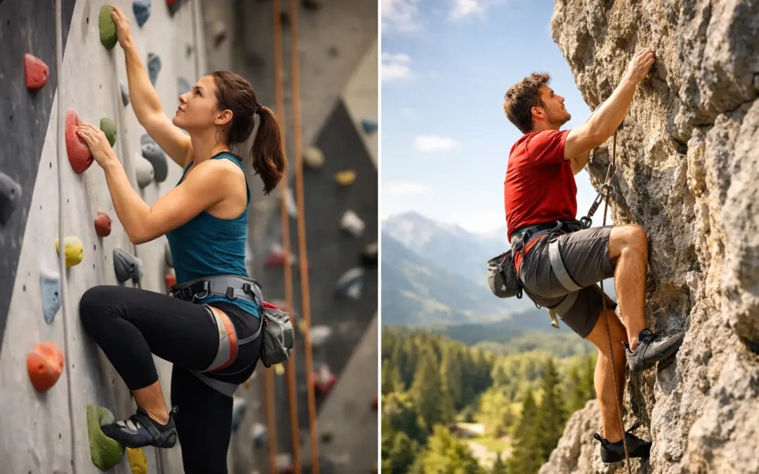 Indoor oder Outdoor klettern – was passt zu dir?