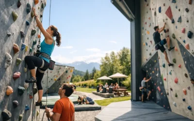 Kletterhallen mit Outdoor Bereich finden
